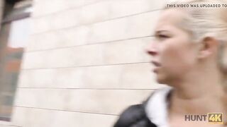 HUNT4K. Blonde picked up by man who wanted to help her...