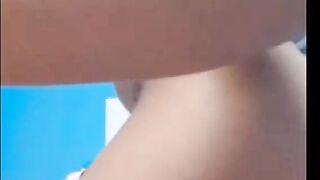 Amateur - Big Boob Mature Blond - eats own Cum