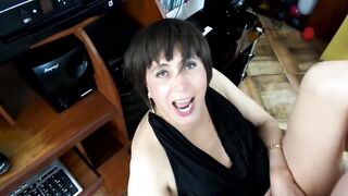 pleasure with two big cocks and cum in the face