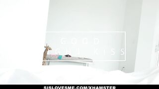 SisLovesMe - Horny Step-Sis Fucked In Bathroom