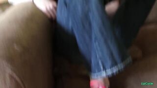 Sexy brunette feet.., shoes..