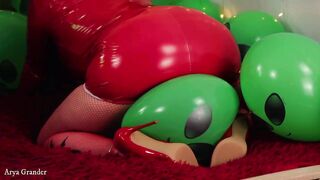 Inflatable Fetish Looner video – air balloons and big ass