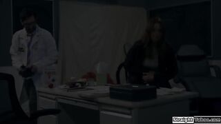 StraightTaboo.com - Lesbian fisted by doctor to get pregnant