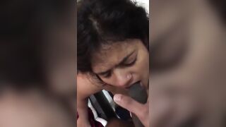 Desi Aunty cum Eating