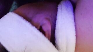 Blindfolded facial