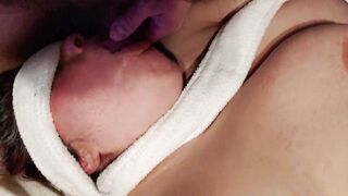 Blindfolded facial