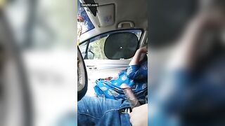 Indian Girl Sucking Dick in Car