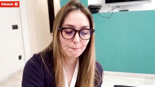 MILF Stepmom catches her stepson jerking off