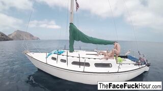 Marsha May gets face fucked hard