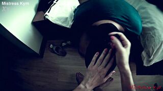 Mistress uses to polish her Nails (POV) - Mistress Kym