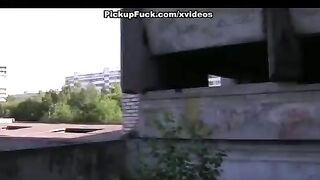 a young girl is deeply fucked in the mouth
