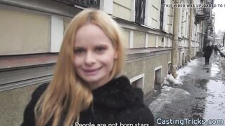 Casting newbie enjoys riding cock