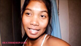 HD 9 months pregnant Heather Deep final video pregnant before