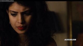 Romane Portail and Tina Desai in Sense8: A Christmas Special