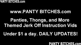 I will show off my hot body in nothing but panties JOI