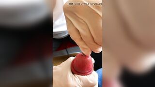 Pia inserts huge Kugelplug + HJ