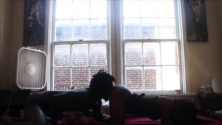 black bull eats ebony ass and pussy licking "lick booty"