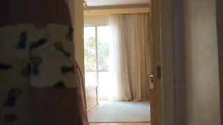 seduced stepbrother with her round boobs and sweet pussy
