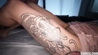 FilthyMassage - GORGEOUS HOT BABE GETS HER GIANT TITS Massaged And Oiled FULL SCENE