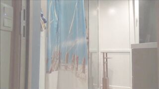 Spermed in shower