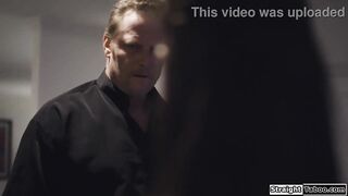 Latina babysitter impregnated by old man