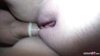 German Step Sister Seduce to Fuck in Bathroom bei Brother