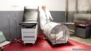 Anal therapy for blonde lesbian patient
