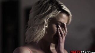 Dirty blonde MILF Kit Mercer cheated on her husband with her new stepson