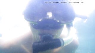 Nude swimming in the Black Sea