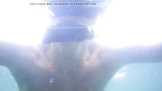 Nude swimming in the Black Sea
