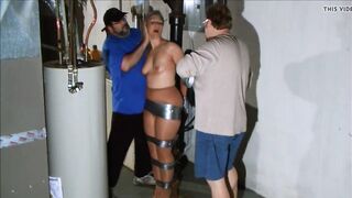 Duct tape distress