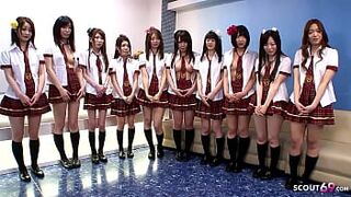 Uncensored JAV Swinger Orgy with 10 Girls and Many Guys