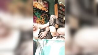 Milf fucked with creampie.