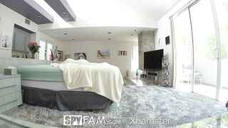 SpyFam Step sister Charity Crawford fucks step brother