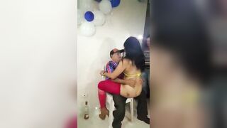 grandpa with stripper