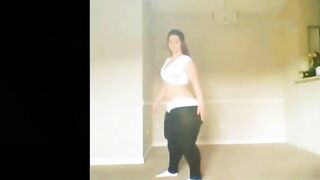 Amazing big huge pear ass