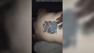 Inked BBW doggystyle