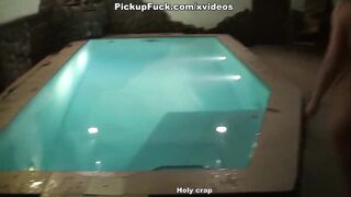 Hot pickup fuck in a sauna gets the girl to cloud nine scene 2
