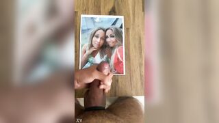 Cum Tribute for Two Hot Milfs