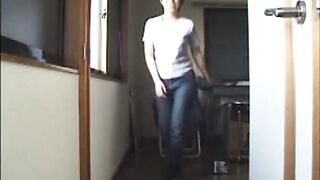 Sexy Japanese jeans farts