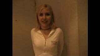 Russian Amateur Blonde Camila fucked with Old Guy