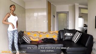 Busty Black Model Busted Open By White Cock Producer