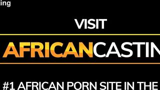 Black African Teen Amateur Hardcore Casting Fuck
