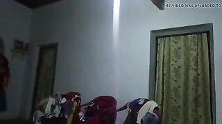 Sri Lankan aunty giving blowjob to the husband