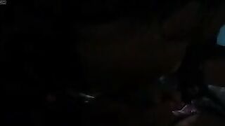 Sri Lankan aunty giving blowjob to the husband