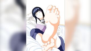 Barefoot Anime Babes