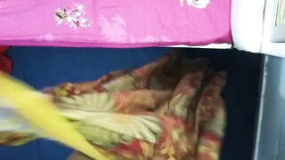 cum on mother in law''s lungi again