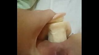 Female Anal Masturbation with Solace