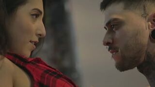 Lucky man fucks girlfriend and kisses married friend