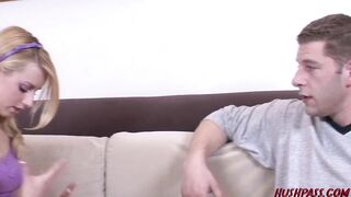 Lexi Belle rides a big thick cock